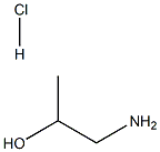 1-氨基-2-丙醇盐酸盐,7780-04-3,结构式