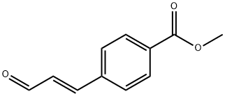 Methyl 4-(3-oxo-propenyl)-benzoate Structure