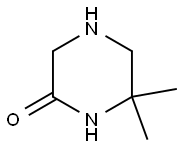 6,6-dimethylpiperazin-2-one,78551-34-5,结构式