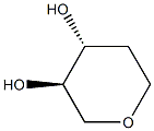 (3R,4R)-tetrahydro-2H-pyran-3,4-diol Structure