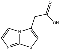 Imidazo[2,1-b]thiazole-3-acetic acid,79190-64-0,结构式