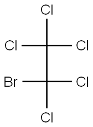 bromopentachloroethane Structure