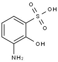 Benzenesulfonic acid, 3-amino-2-hydroxy- Structure