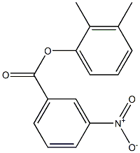 2,3-dimethylphenyl 3-nitrobenzoate Structure