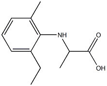 甲基氯代谢物CGA 50267(外消旋体) 结构式