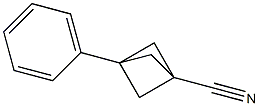 3-phenylbicyclo[1.1.1]pentane-1-carbonitrile 结构式