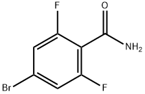 4-BroMo-2,6-difluorobenzaMide, 96% Structure