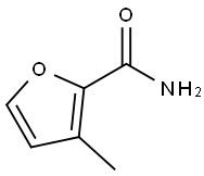 3-甲基呋喃-2-羧酸酰胺, 84374-70-9, 结构式