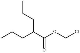 2-丙基戊酸氯甲酯,84629-50-5,结构式