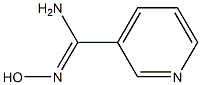 N'-HYDROXYPYRIDINE-3-CARBOXIMIDAMIDE Structure