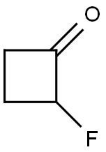 2-fluorocyclobutan-1-one 结构式