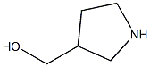 3-Pyrrolidinemethanol 化学構造式