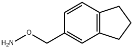 O-[(2,3-dihydro-1H-inden-5-yl)methyl]hydroxylamine Structure