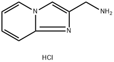 咪唑并[1,2-A]吡啶-2-基甲胺盐酸盐,855250-24-7,结构式