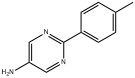 5-Amino-2-(4-tolyl)pyrimidine Struktur