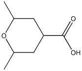 2,6-dimethyltetrahydro-2H-pyran-4-carboxylic acid|2,6-二甲基四氢-2H-吡喃-4-羧酸