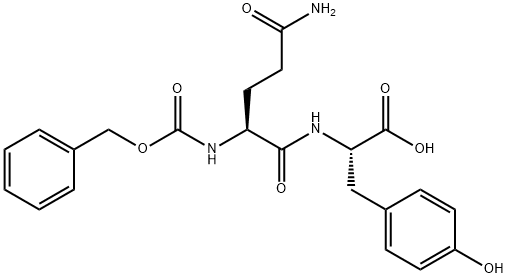 N-[(苄氧基)羰基]谷氨酰胺酪氨酸, 863-16-1, 结构式