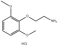 2-(2,6-二甲氧基苯氧基)乙烷-1-胺盐酸, 87780-27-6, 结构式