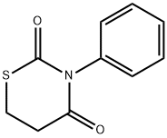 2H-1,3-Thiazine-2,4(3H)-dione, dihydro-3-phenyl-,880-84-2,结构式