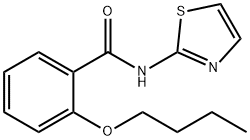 2-butoxy-N-(1,3-thiazol-2-yl)benzamide|