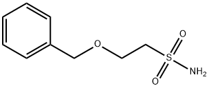 2-(Benzyloxy)ethanesulfonamide Struktur