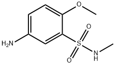 5-amino-2-methoxy-N-methylbenzene-1-sulfonamide, 88508-45-6, 结构式