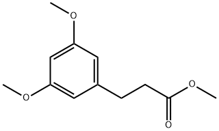 3-(3,5-DIMETHOXYPHENYL)PROPIONIC ACID METHYL ESTER Structure