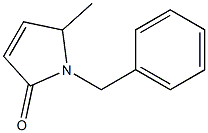 1-benzyl-5-methyl-1,5-dihydro-pyrrol-2-one Structure