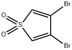 Thiophene, 3,4-dibromo-, 1,1-dioxide Struktur