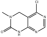 5-Chloro-3-methyl-1,2,3,4-tetrahydropyrimido[4,5-d]pyrimidin-2-one 化学構造式