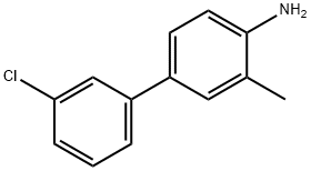 4-(3-氯苯基)-2-甲基苯胺, 893639-39-9, 结构式