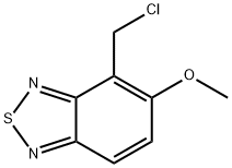 4-Chloromethyl-5-methoxy-2,1,3-benzothiadiazole,89938-24-9,结构式