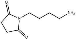 1-(4-aminobutyl)pyrrolidine-2,5-dione 化学構造式