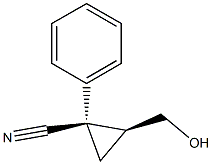 (1R,2S)-2-(hydroxymethyl)-1-phenylcyclopropanecarbonitrile