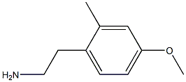 2-(4-methoxy-2-methylphenyl)ethanamine, 910391-08-1, 结构式