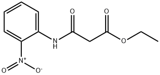 ethyl 3-[(2-nitrophenyl)amino]-3-oxopropanoate Struktur