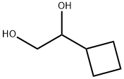 1-cyclobutylethane-1,2-diol 化学構造式