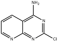 2-chloropyrido[2,3-d]pyrimidin-4-amine 结构式