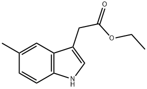 ethyl 2-(5-methyl-1H-indol-3-yl)acetate|