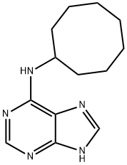 N-cyclooctyl-7H-purin-6-amine Struktur