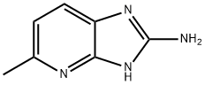 5-甲基-3H-咪唑并[4,5-B]吡啶-2-胺, 924861-87-0, 结构式