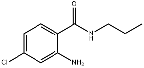 2-氨基-4-氯-N-丙基苯甲酰胺, 926243-63-2, 结构式