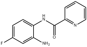 N-(2-氨基-4-氟苯基)吡啶-2-甲酰胺,926248-26-2,结构式