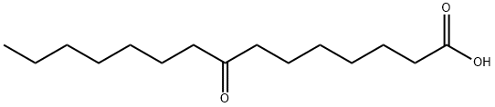 8-オキソペンタデカン酸 化学構造式