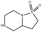 2H-Isothiazolo[2,3-a]pyrazine, hexahydro-, 1,1-dioxide 结构式