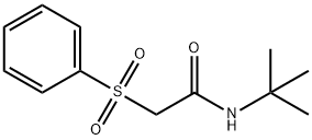 N-(tert-butyl)-2-(phenylsulfonyl)acetamide|