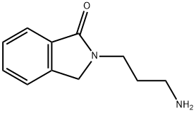 2-(3-氨基丙基)异吲哚啉-1-酮,933724-93-7,结构式