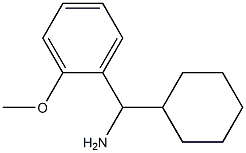 CYCLOHEXYL(2-METHOXYPHENYL)METHANAMINE 结构式