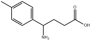 4-amino-4-(4-methylphenyl)butanoic acid Structure