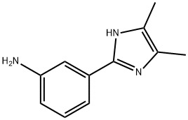 3-(4,5-dimethyl-1H-imidazol-2-yl)aniline|3-(4,5-二甲基-1H-咪唑-2-基)苯胺